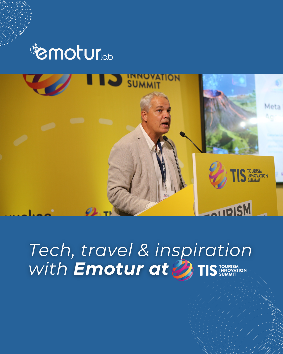 Sergio Moreno Gil presents Canarias Living Lab at TIS: EMOTUR ULPGC leads the future of smart tourism