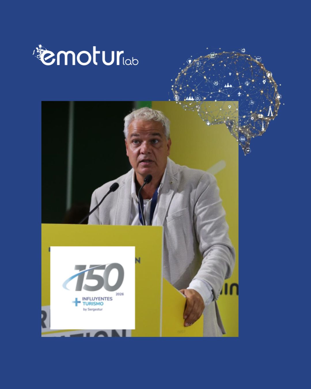 Sergio Moreno Gil, investigador principal de Emotur, ratificado como uno de los líderes más influyentes del turismo en 2026