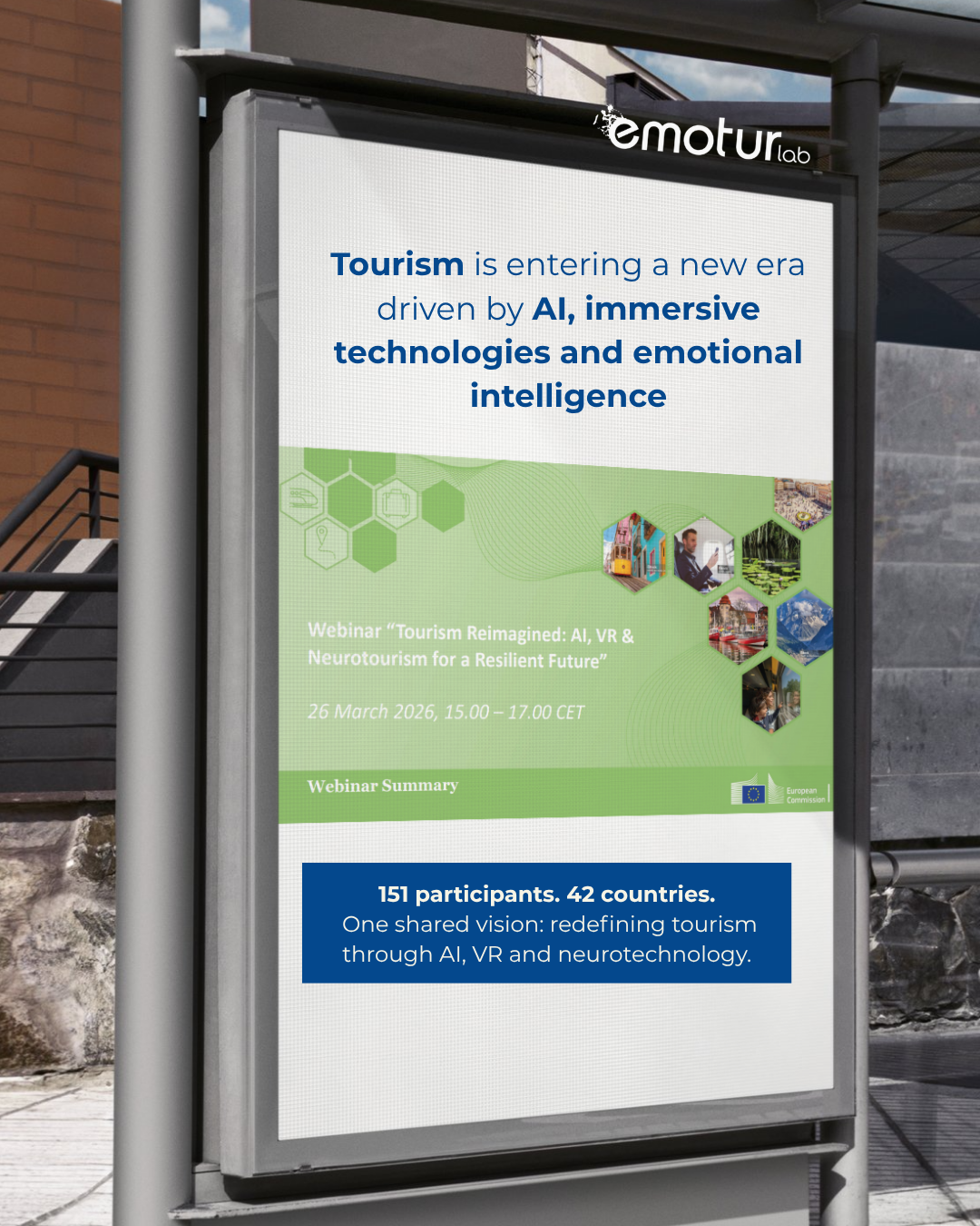 Neurotourism, AI and VR redefine the future of tourism in international webinar led by Emotur