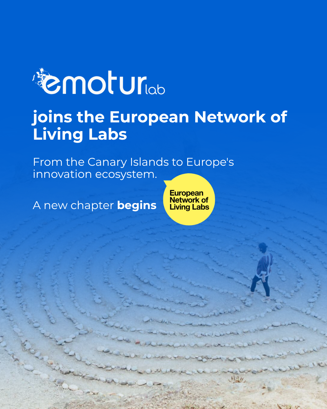 EMOTUR Living Lab joins the European Network of Living Labs (ENoLL), strengthening tourism innovation from the Canary Islands to Europe